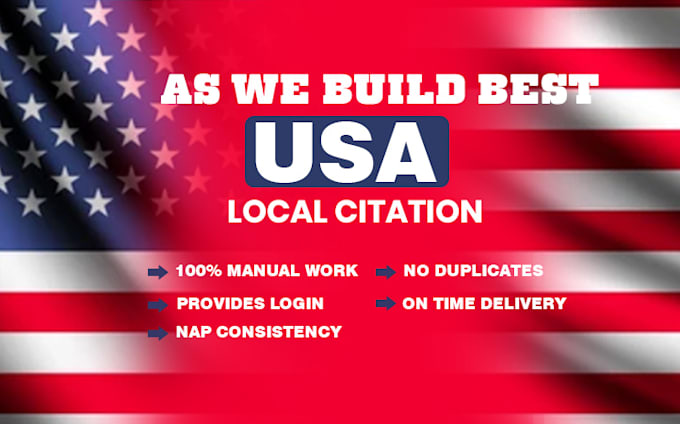 Gig Preview - Do USA local citation and local seo directory submisshion