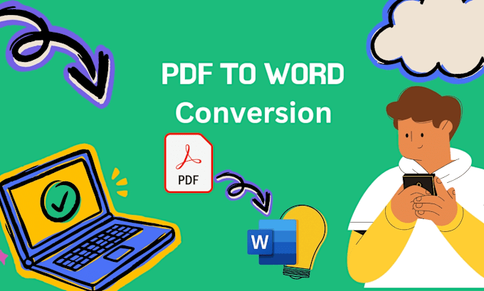 Gig Preview - Fast and accurate PDF to word conversion