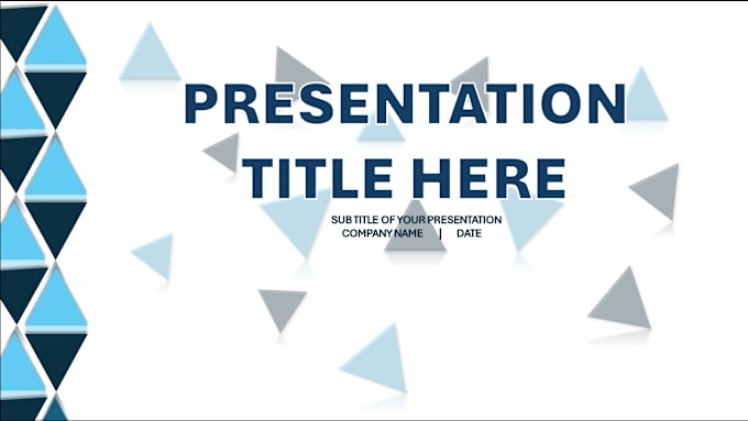 Gig Preview - Design, redesign, create and edit a superior powerpoint presentation