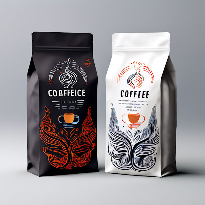 Gig Preview - Design premium coffee labels, pouch, bags, product packaging