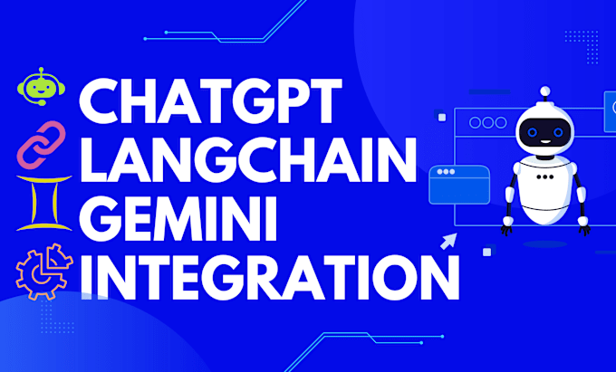 Gig Preview - Build ai chatbot  using chatgpt or gemini or langchain