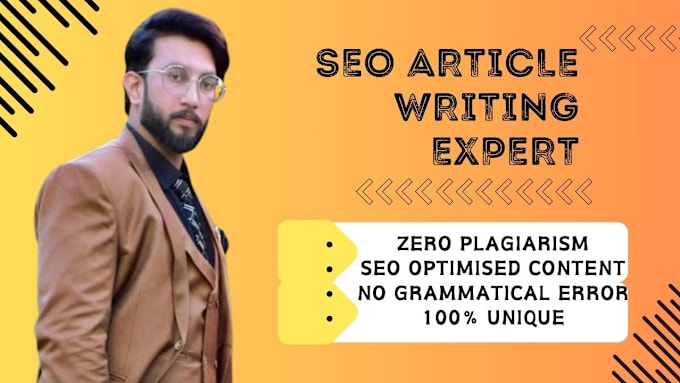 Gig Preview - Write strategic SEO articles and blog posts for content