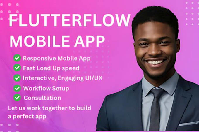 Gig Preview - Flutterflow developer bubble io developer mvp flutter flow mobile app bubble mvp