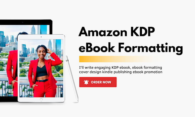 Gig Preview - Do ebook formatting, edit, upload book, ebook on amazon kdp, paperback design