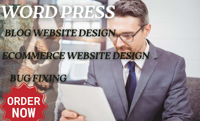 Gig Preview - Create wordpress site, build wordpress website design, blog website development