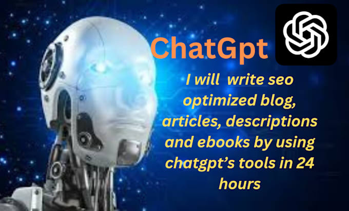 Gig Preview - Write SEO article, blogs and ebooks using chatgpt tools