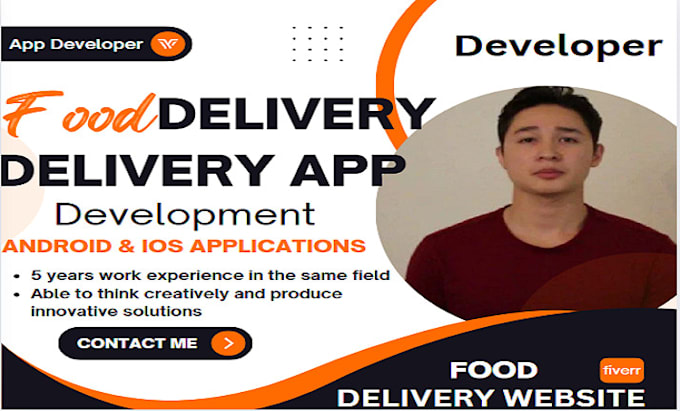 Gig Preview - Develop food delivery app, fitness app, grocery app