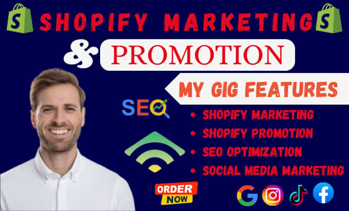 Gig Preview - Boost shopify sales, shopify marketing, sales funnel, or shopify promotion