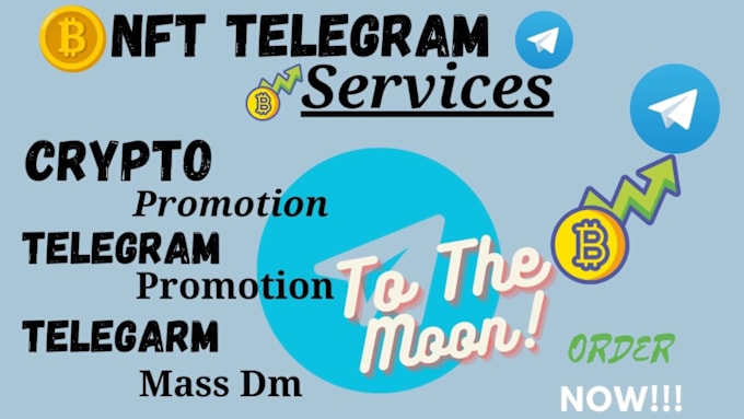 Gig Preview - Do telegram promotion, crypto, ico, forex, memecoin, to active crypto inventor