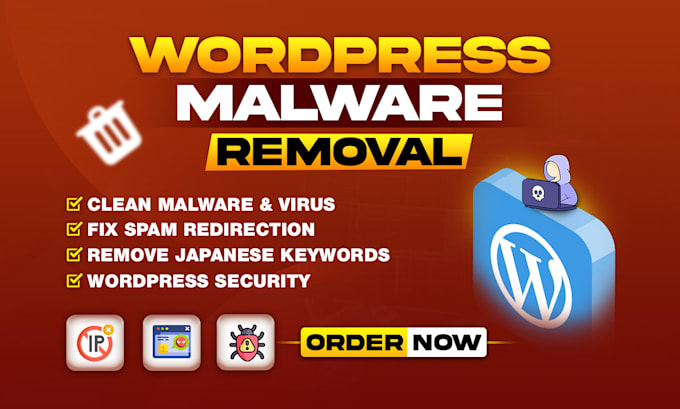 Gig Preview - Do remove wordpress malware clean and fix hacked website