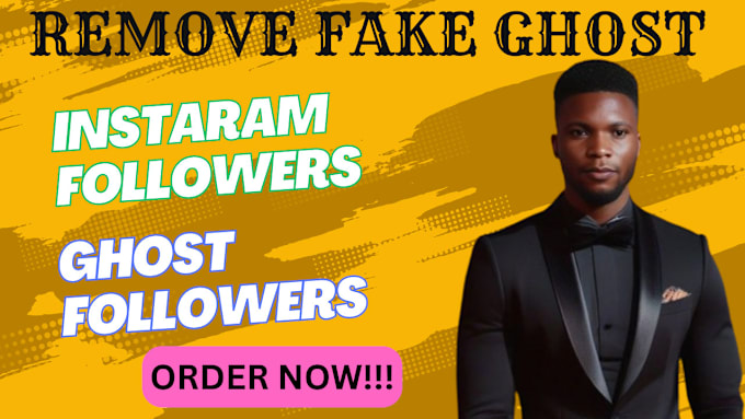 Gig Preview - Remove fake and ghost instagram followers and clean