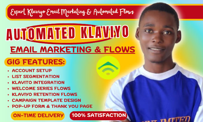 Gig Preview - Klaviyo email marketing services for boosting your sales in ecommerce business