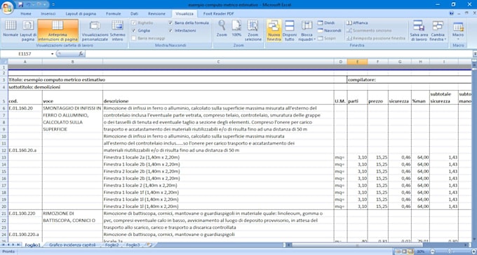 Gig Preview - Drafting of metric calculations for construction and plant works