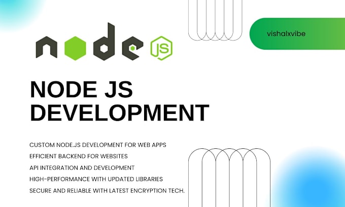 Gig Preview - Custom node js backend development