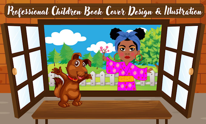 Gig Preview - Make awesome children story book illustration and book cover design