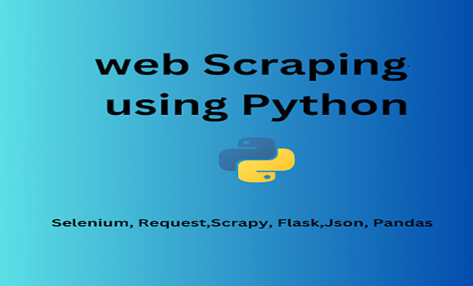 Gig Preview - Do web scraping from any website with python