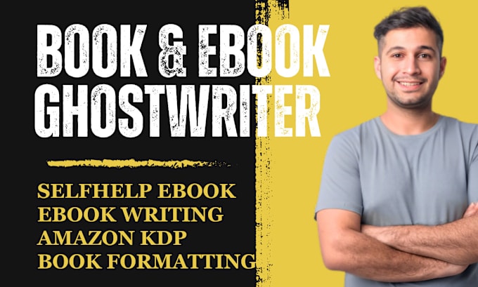 Gig Preview - Be your self help ebook writer, amazon KDP, ebook ghost writer