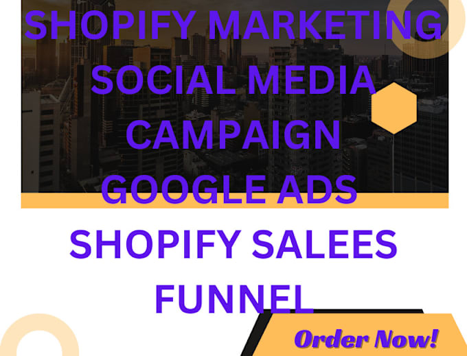 Gig Preview - Boost shopify sales, shopify store marketing, sales funnel, or shopify promotion