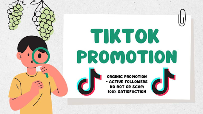 Gig Preview - Result guaranteed tik tok marketing for organic tik tok growth tiktok promotion