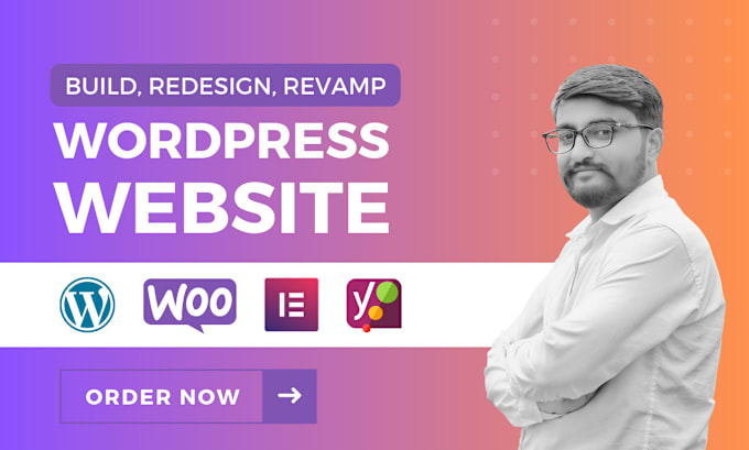 Gig Preview - Design and develop full wordpress websites with wocommerce