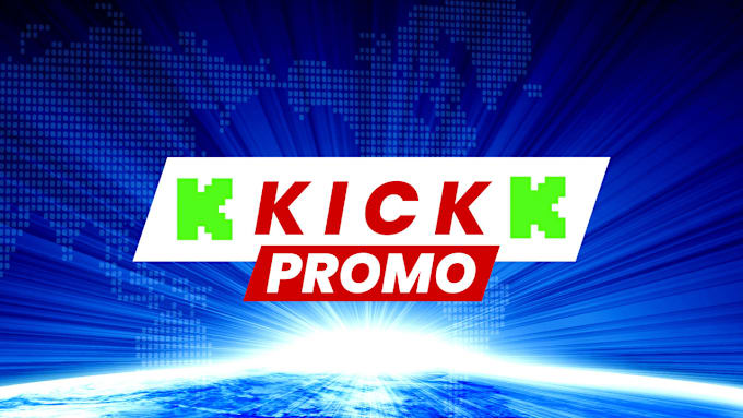 Bestseller - do kick promotion for your kick channel to increase your kick followers