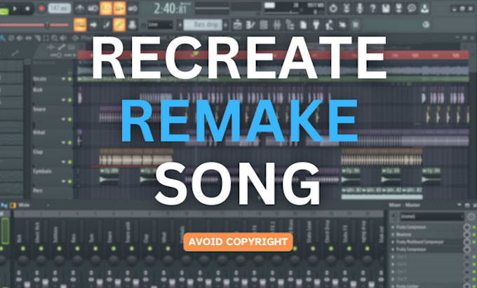 Gig Preview - Recreate or remake instrumental version of any song