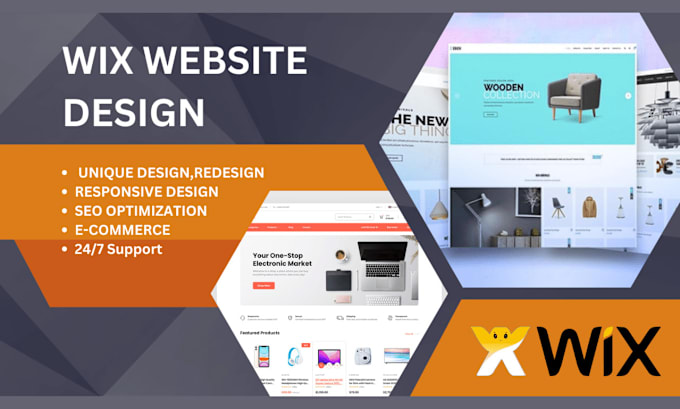 Gig Preview - Design wix website, redesign wix professional website