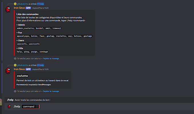 Gig Preview - Make your discord bot to learn and help you