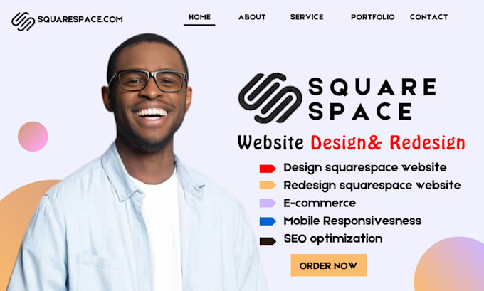 Gig Preview - Squarespace website design squarespace website redesign squarespace website