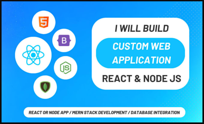 Bestseller - do custom web apps using reactjs, nodejs, taiwind css, mongodb, html5, etc