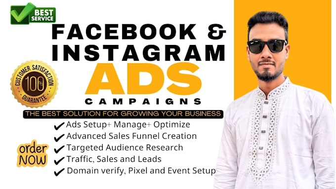 Bestseller - do facebook advertising, run fb ads campaign, shopify marketing, instagram ad