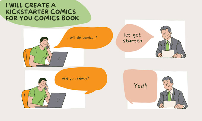 Gig Preview - Create a comics kickstarter campaign