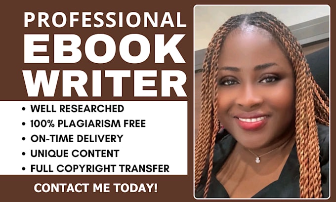 Gig Preview - Be your fiction ghostwriter self help ebook nonfiction editor, ghost book writer