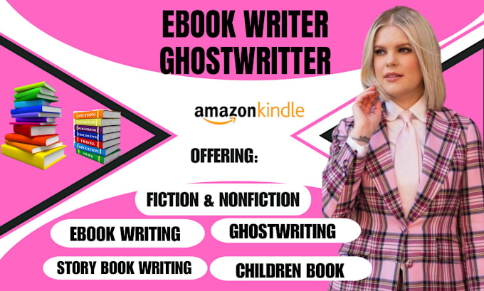 Gig Preview - Be your ebook writer children book storybook writer ghostwriting