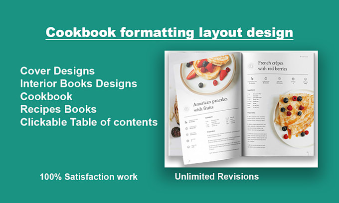 Bestseller - create a professional cookbook designs within 24 hours