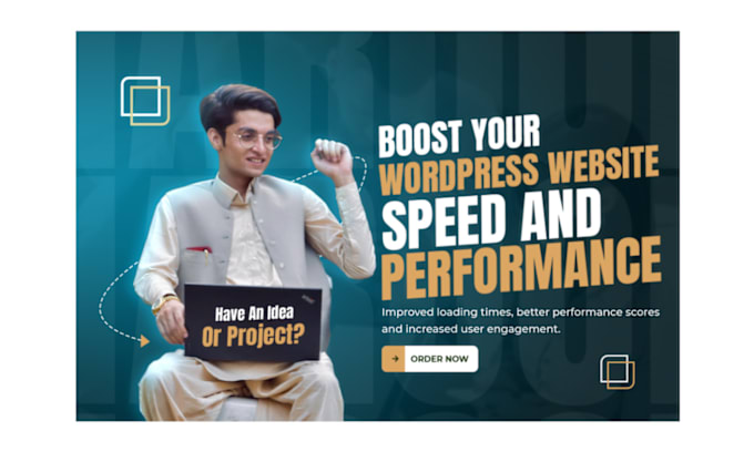 Gig Preview - Boost wordpress website speed and performance