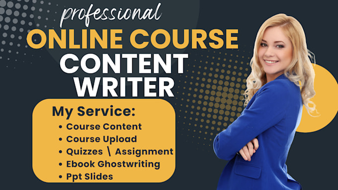 Bestseller - create bespoke online course content, kajabi course creation, ebook ghostwriter