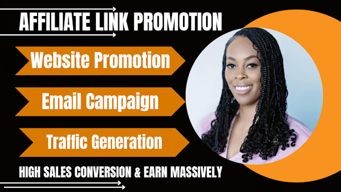 Gig Preview - Promote affiliate link, teespring promotion, clickbank, shopify, ewcid MLM links