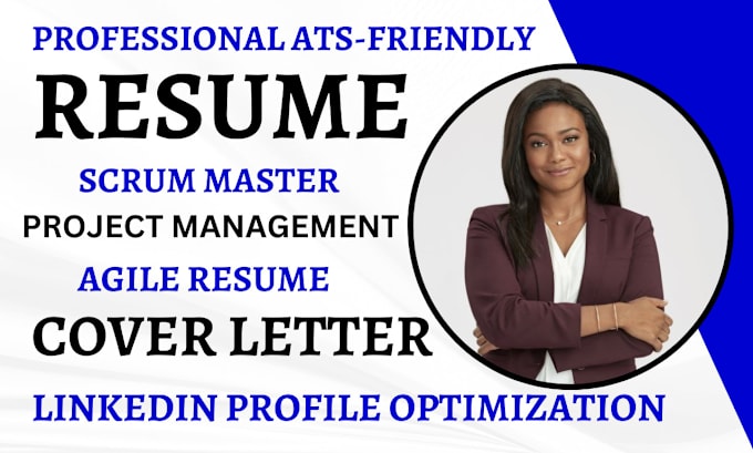 Gig Preview - Craft scrum master resume, project management, agile resume and resume writing