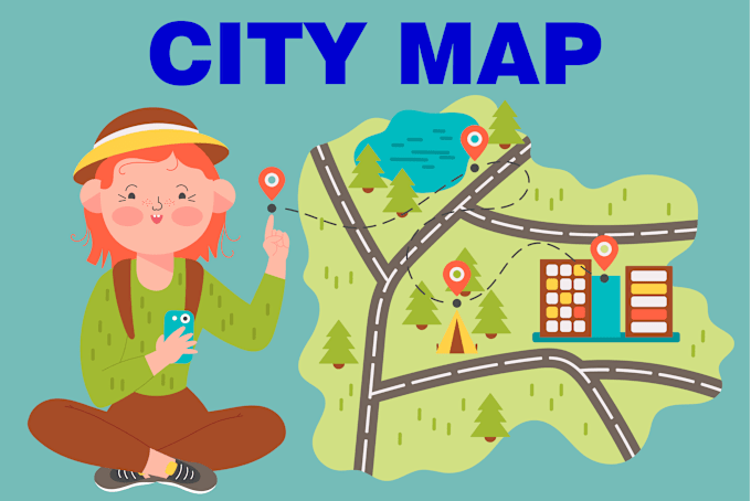 Gig Preview - Create vector map in corel draw or adobe illustrator