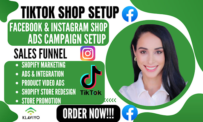 Gig Preview - Use tiktok shop to boost shopify sales, tiktok shop set up, shopify marketing