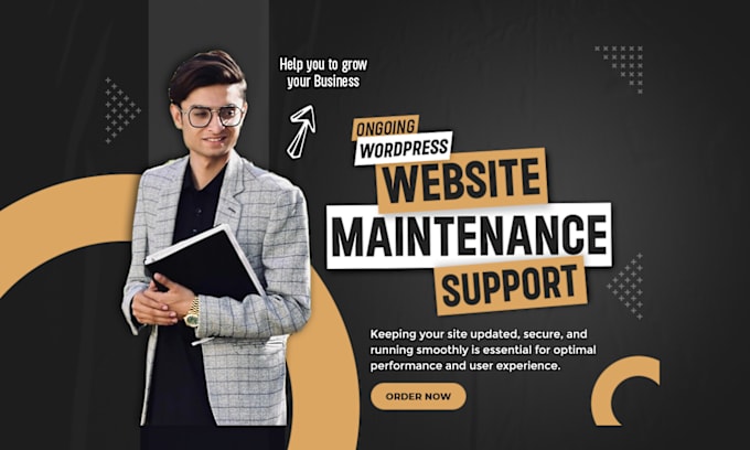 Gig Preview - Provide ongoing wordpress website maintenance and support