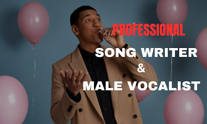 Gig Preview - Be your male anniversary song, love, birthday for your partner as a male singer