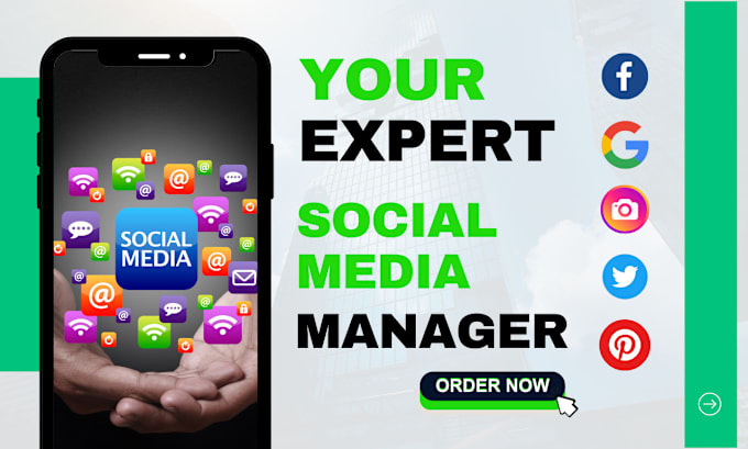 Gig Preview - Be your social media marketing expert and manager