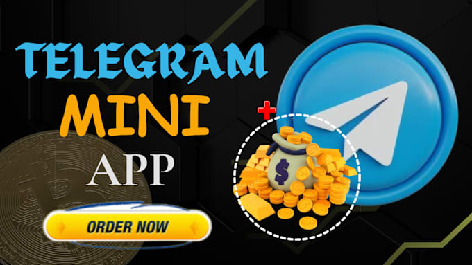 Gig Preview - Telegram mini game telegram trading bot telegram crypto game telegram mini app