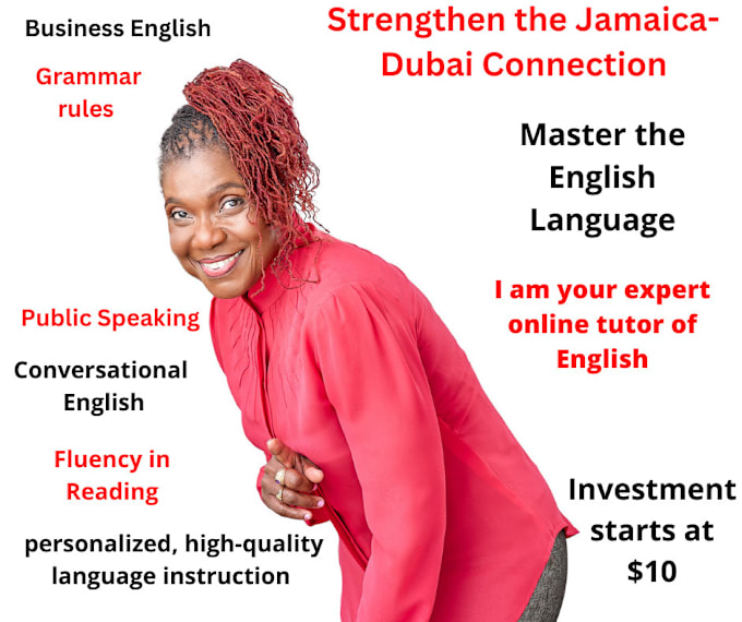 Gig Preview - Train dubai nationals to master speaking and writing english