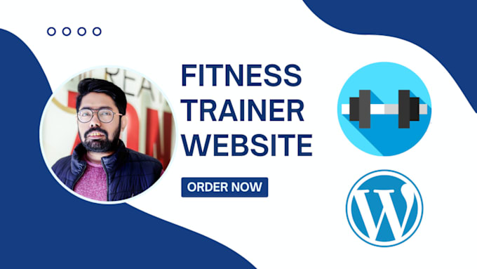 Gig Preview - Design and develop professional fitness trainer website