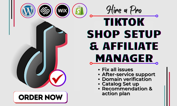 Bestseller - tik tok shop ecommerce setup, tiktok affiliate manager and virtual assistant