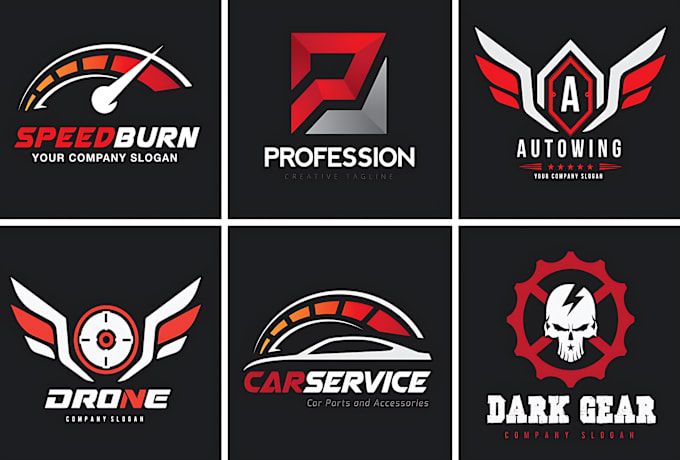 Gig Preview - Do modern automotive, car wash, auto detailing, repair, sports logo design