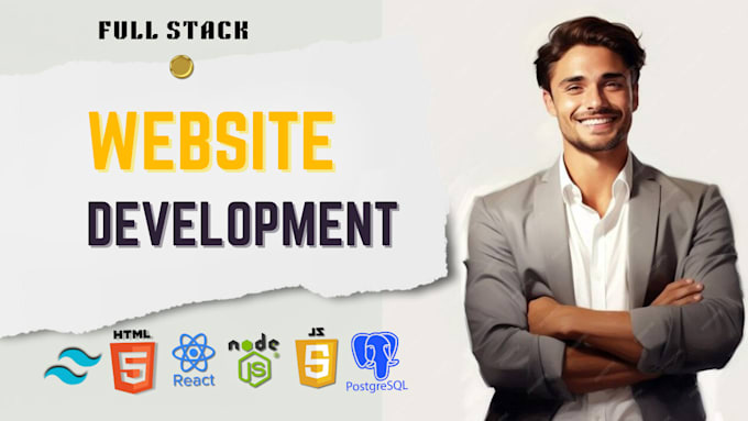 Gig Preview - Develop and optimize full stack website with nodejs, postgresql, and react